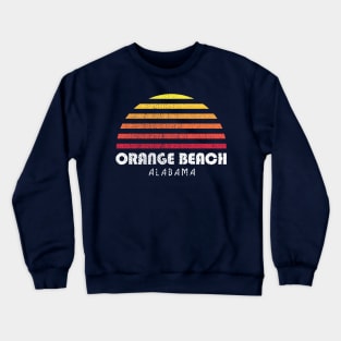 Orange Beach Alabama Crewneck Sweatshirt